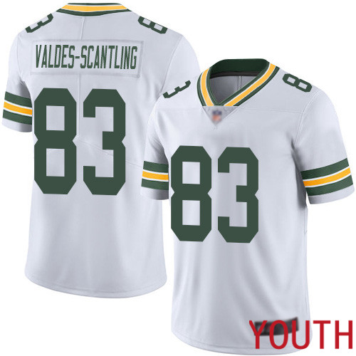 Green Bay Packers Limited White Youth #83 Valdes-Scantling Marquez Road Jersey Nike NFL Vapor Untouchable